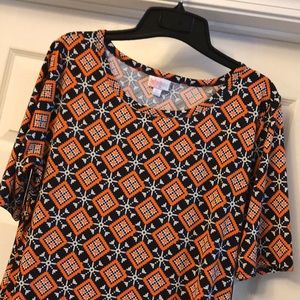 NWT Beautiful Print LuLaRoe Julia Dress
